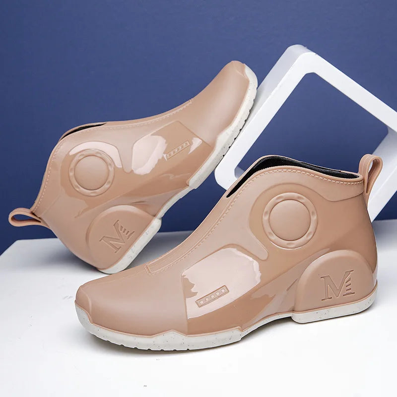 Motorcycle Boots Men Waterproof Riding Off-road Reflective Breathable Comfortable High Quality Wear-resistant Fishing Water Shoe