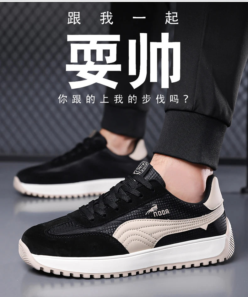 2025 New Men's Casual Shoes – Loafer-Style Sneakers, Breathable & Shock-Absorbing, Durable & Non-Slip, Lightweight Comfort, Fash