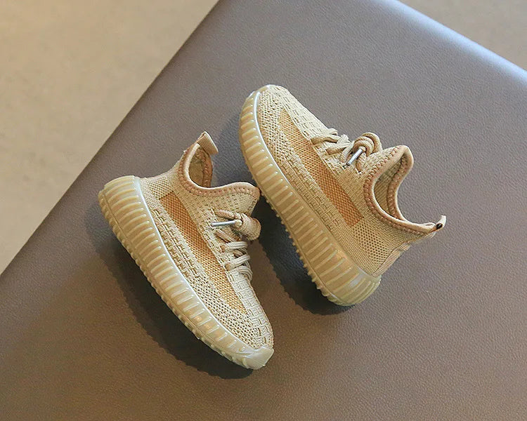 Children's Fashion Sneakers Student Casual Sports Shoes Boys Girls All-match Breathable Non-slip Running Shoes Kids Footwears