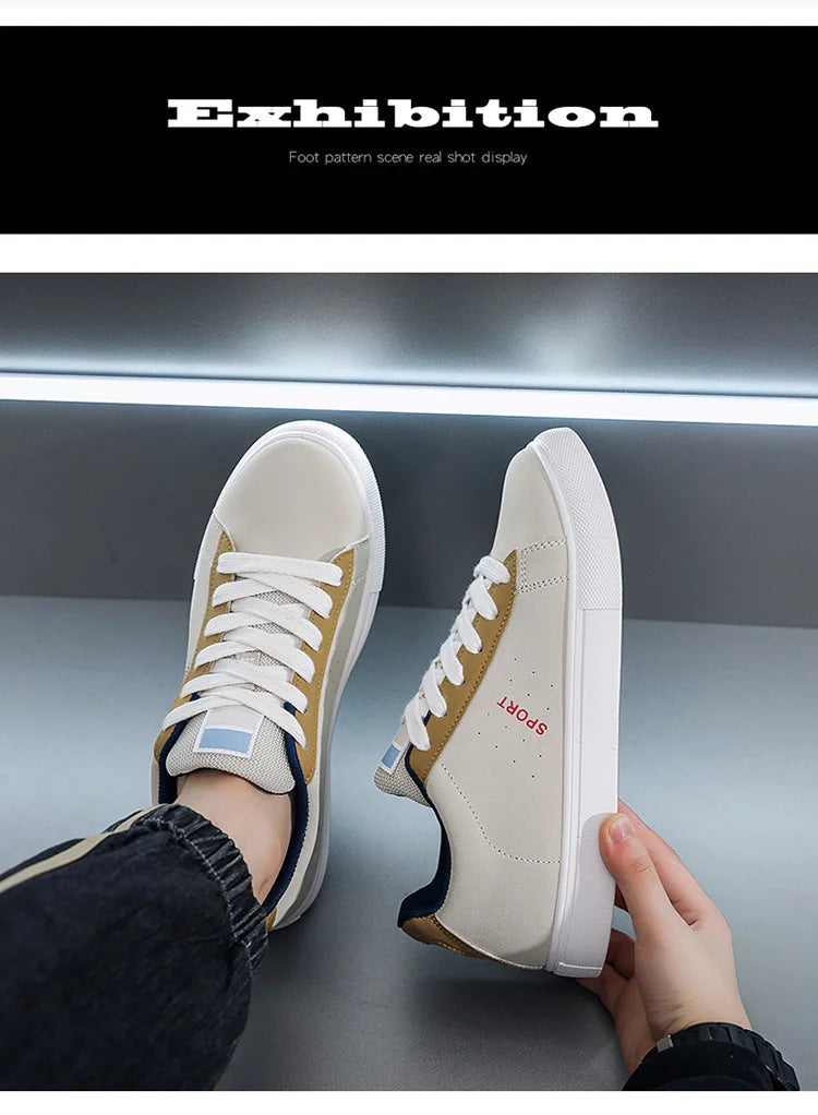 2025 New Shoes for Men Light Comfortable Male Sneakers Fashion Men's Casual Shoes Breathable Men's Flats Zapatos Para Hombre