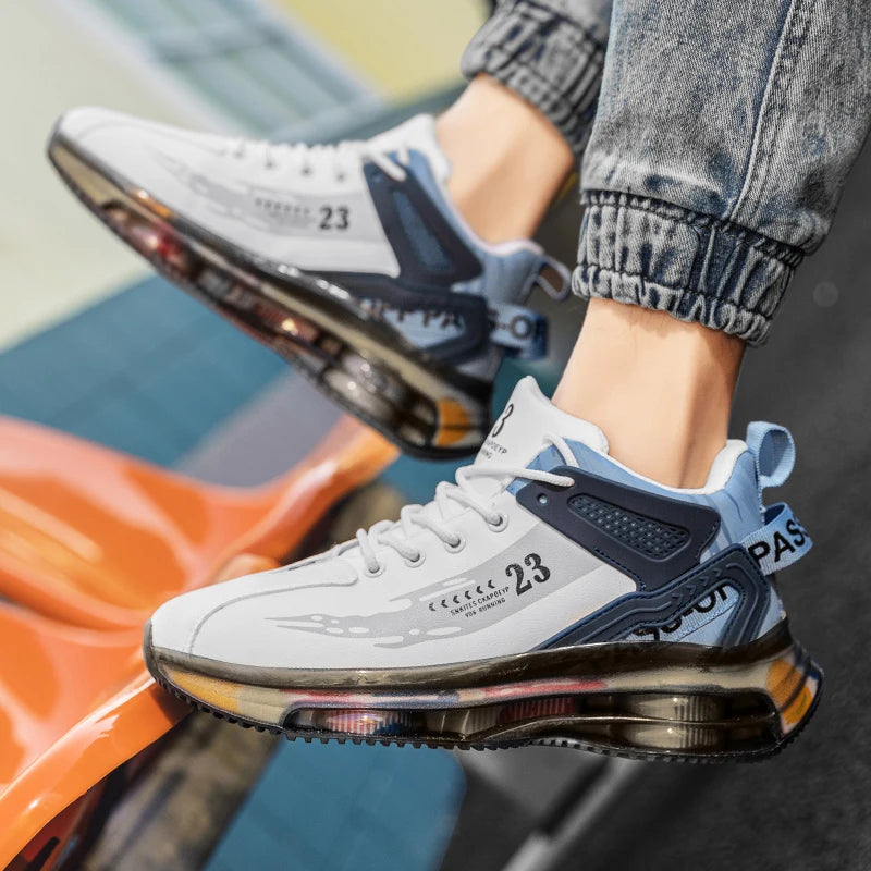 2025 Men Sneaker Shoes Casual Sports Basketball Shoes for Men High Top Male Running Shoe Walking Style Shoes Fashion Footwear