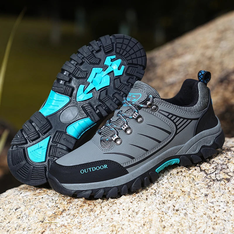 Shoes for Men Casual Shoes Men Outdoor Nonslip Hiking Camping Sneakers 2025 New Fashion Comfortable Sneakers Thick Soled Shoes