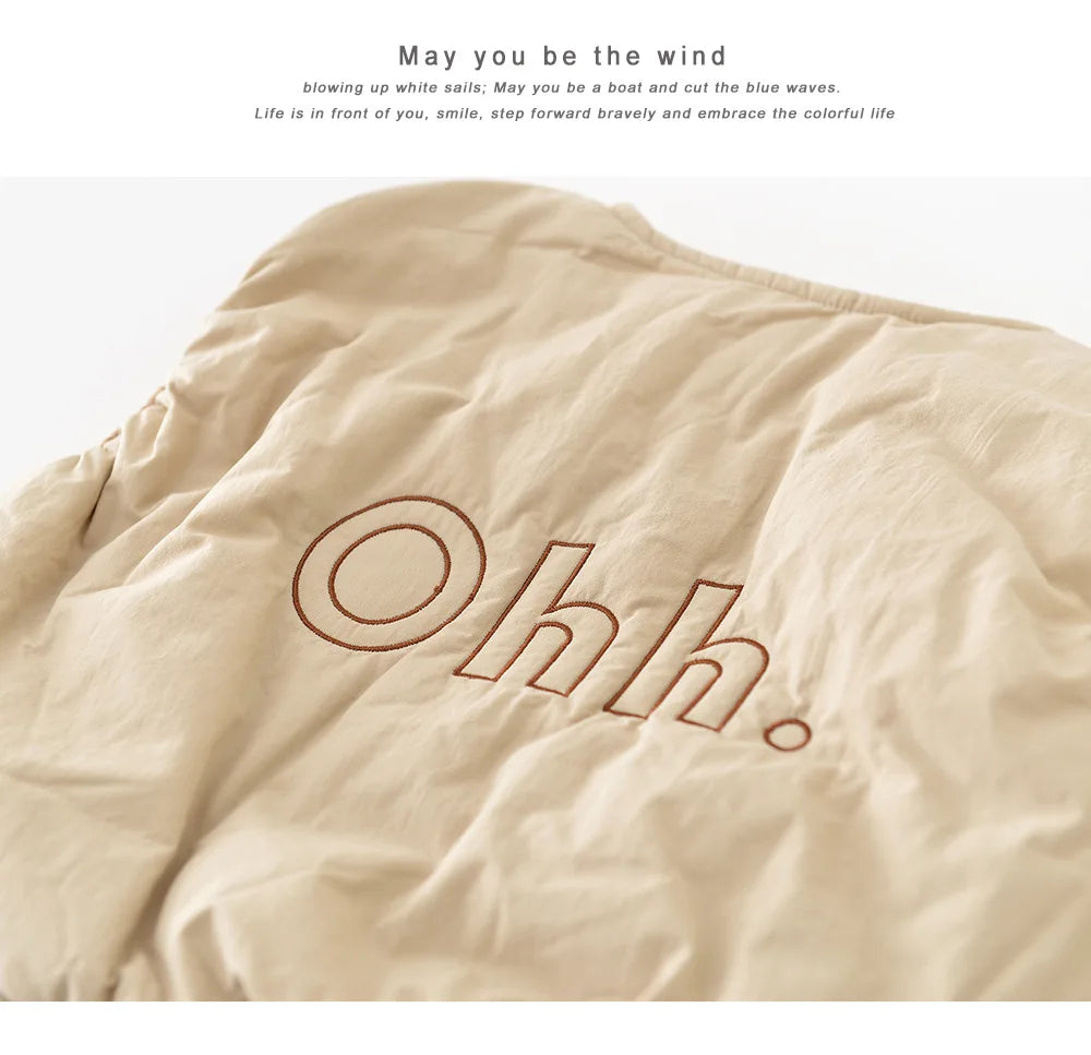 LILIGIRL Winter Baby Vest Thicken Letter Toddler Girls Waistcoat Simple Warm Infant Fleece Padded Coat 6M-3T