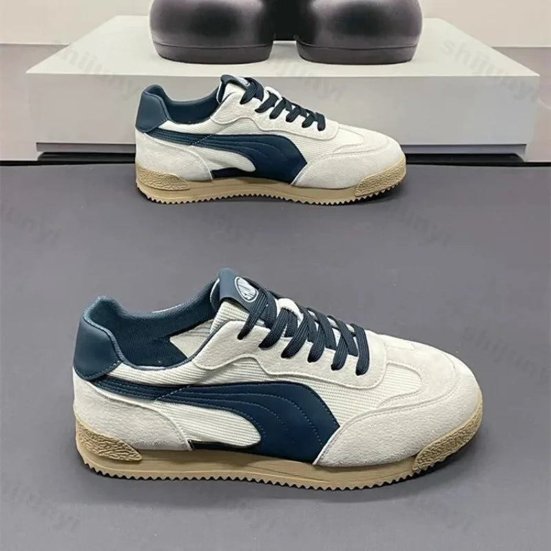 Men Shoes 2025 Summer Retro Casual Sneaker Men Breathable Running Shoes Comfortable Low Cut Sports Shoes Zapatillas Informales