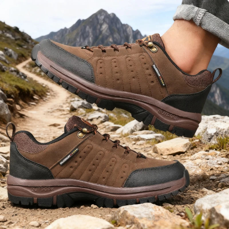 Outdoor Hiking Shoes for Men Classic Fashion High-quality Anti Slip Sneakers Comfort Breath Travel Footwear Autumn Men's Shoes