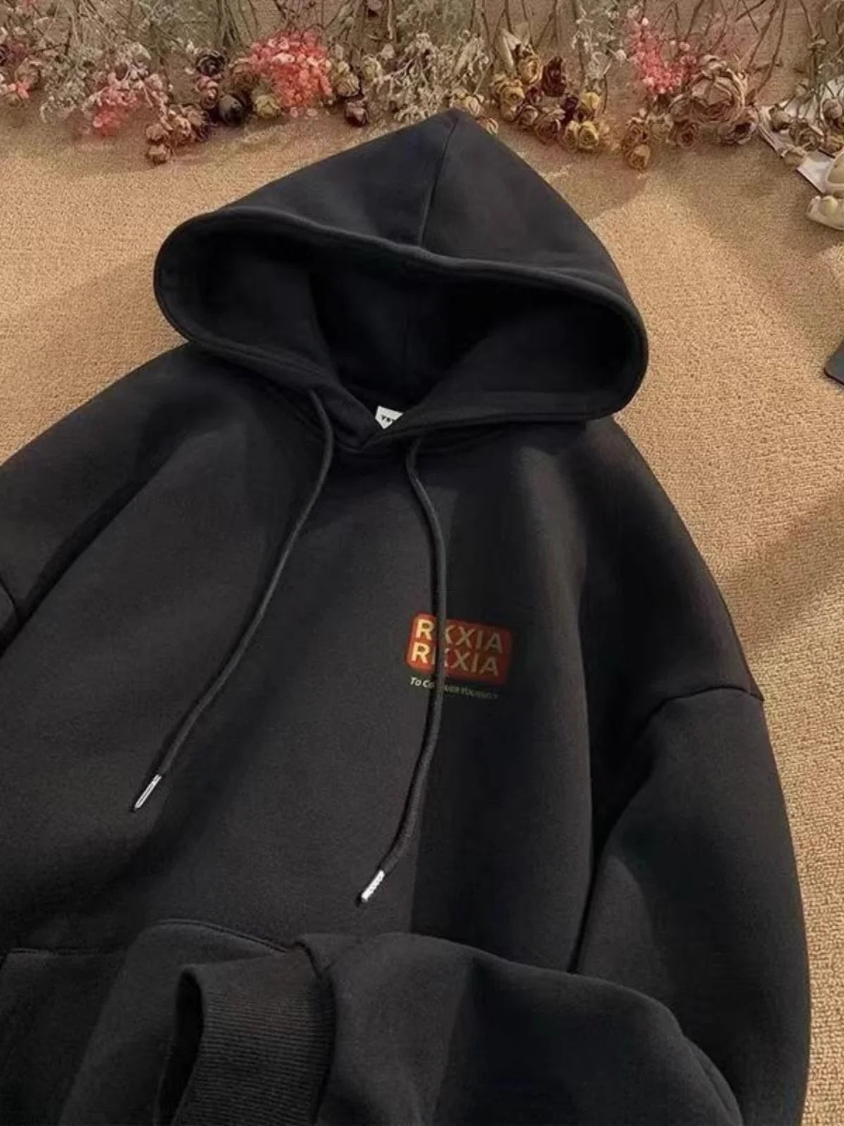 American hoodie men's hooded autumn 2025 new trendy loose couple jacket