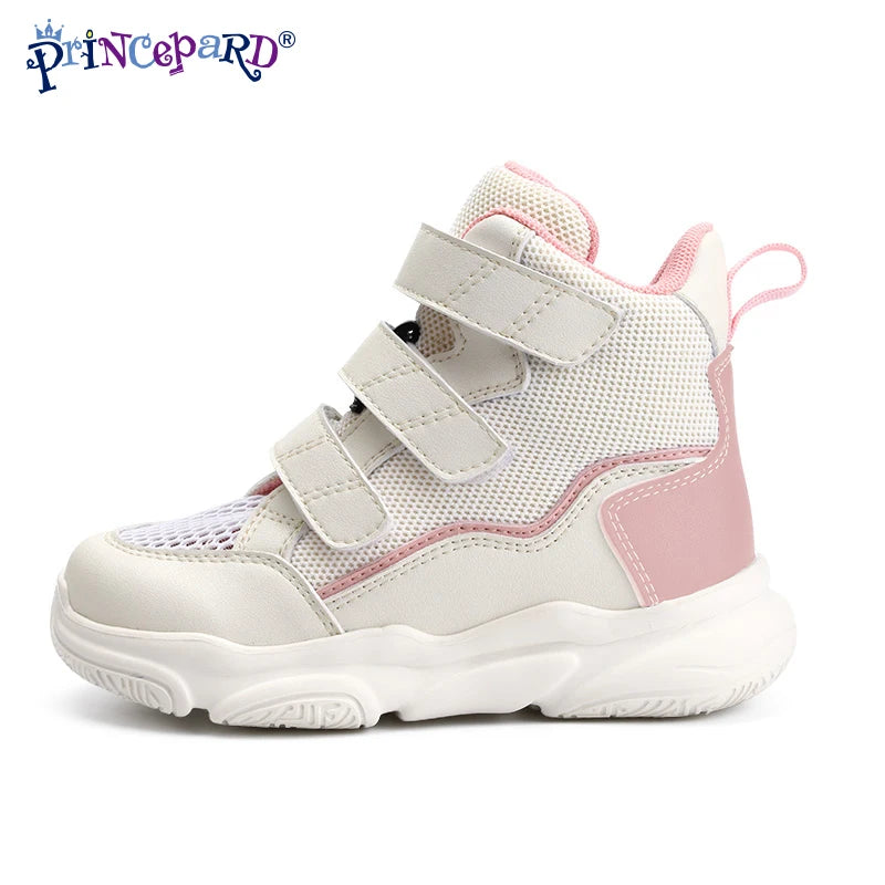 Orthopedic Shoes for Kids Boys School Sports Sneakers with Arch Support Corrective Insoles High Back Breathable Black Trainers