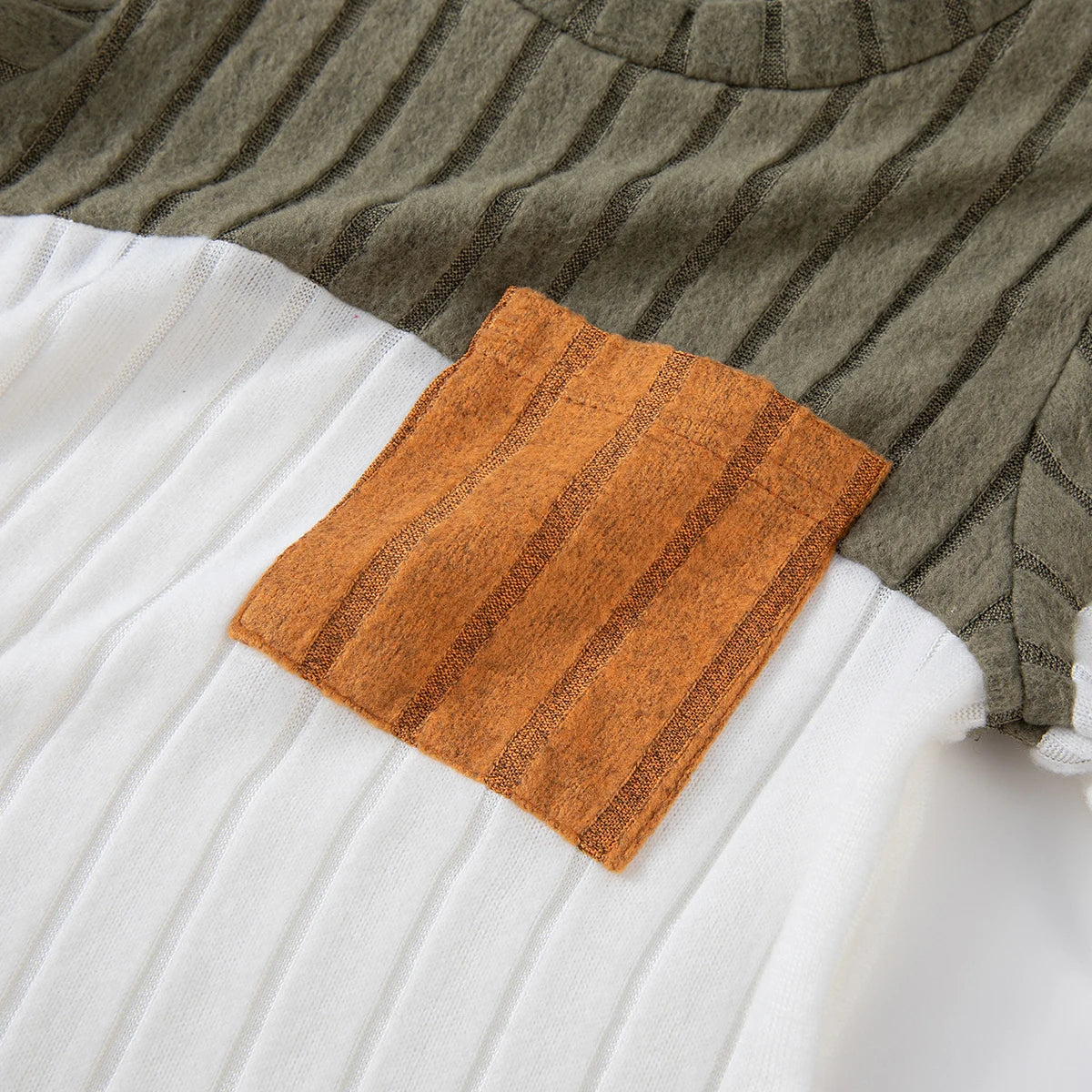 2025 Boys Autumn Winter Long Sleeve sweater suits Solid Color Block Pants Set Kids Outfit Casual Comfortable Clothing