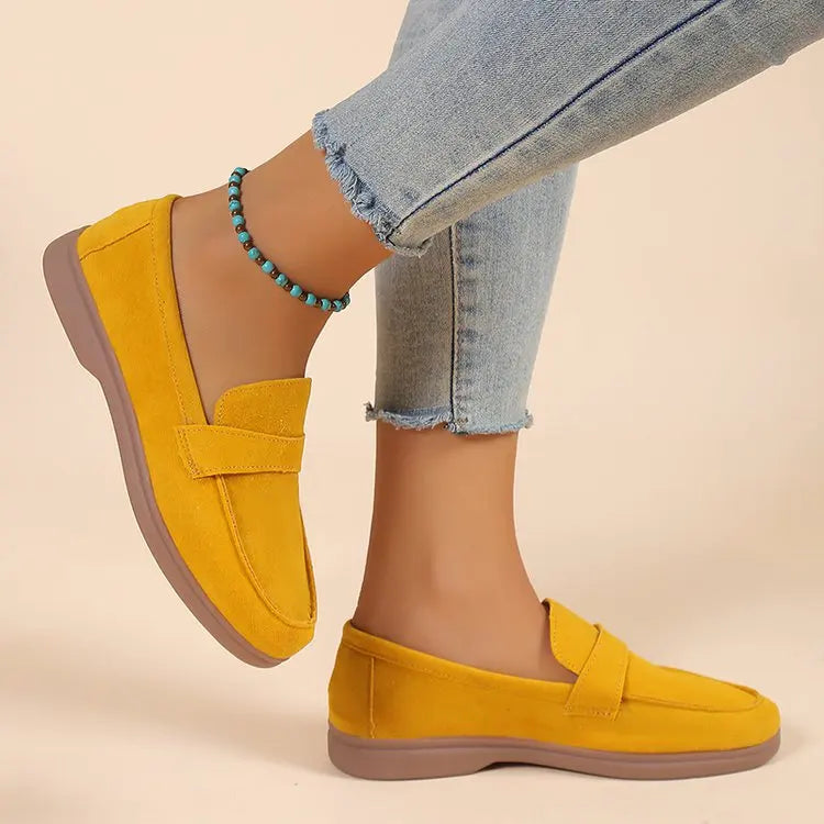 Women Work Shoes Comfortable for Work Autumn Fashion Women Casual Flat Shoes Plus Size 35-43 Non-slip Platform Zapatos De Mujer