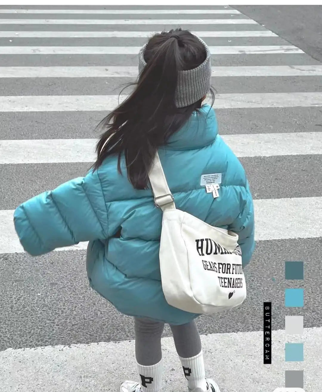 Children Boys Short Thick Parkas Standing Collar Silk Floss Bread Jacket for Boy Girl Letter Warm Solid Toddler Boys Winter Coat