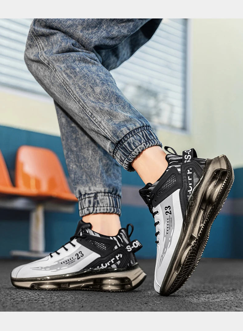 2025 Men Sneaker Shoes Casual Sports Basketball Shoes for Men High Top Male Running Shoe Walking Style Shoes Fashion Footwear