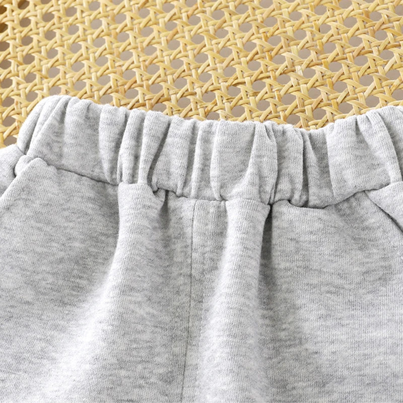 1 Set Spring Autumn Childrens Sport Suit Kids Casual Top And Pant Girl Boy Clothes Coat+Pants Baby Comfort Fashion Clothing Set