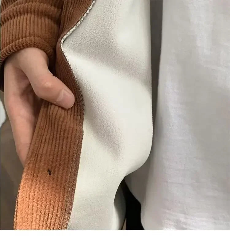 2025 New Retro Lapel Loose Long Sleeve Casual Shirt Jacket Men's Korean Style Trendy Spring Autumn Wear Comfortable Outerwear