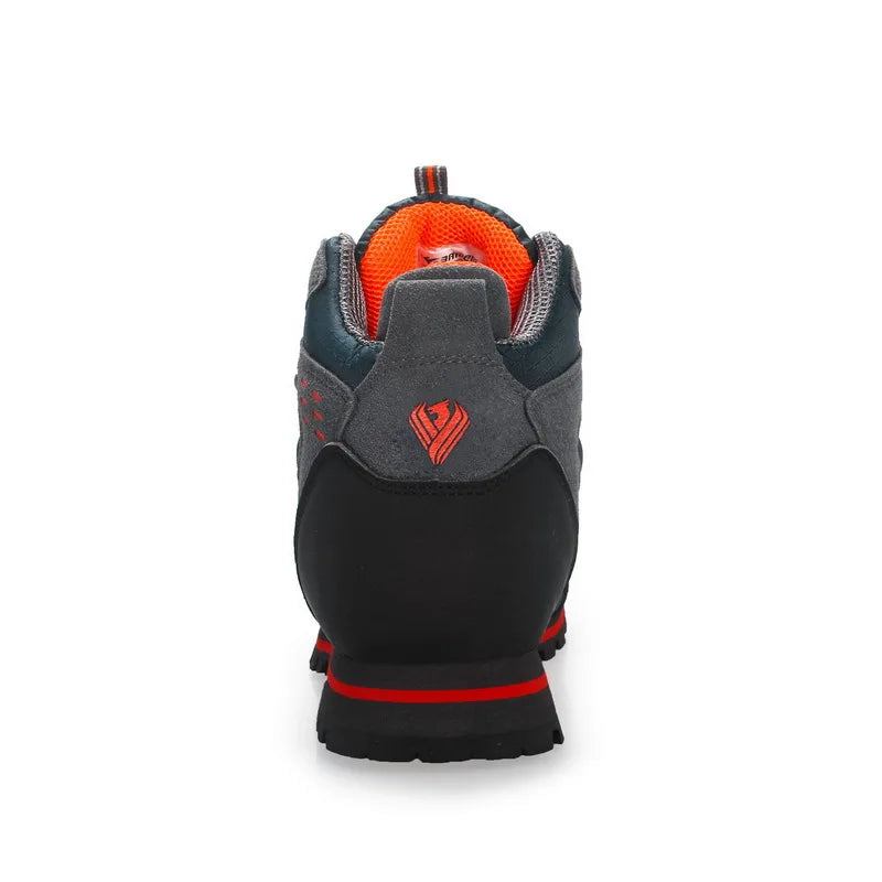 Men's Hiking Shoes, Outdoor Hiking Sports Shoes, High-quality, Fashionable and Casual Snow Boots for Men, Camping and Travel