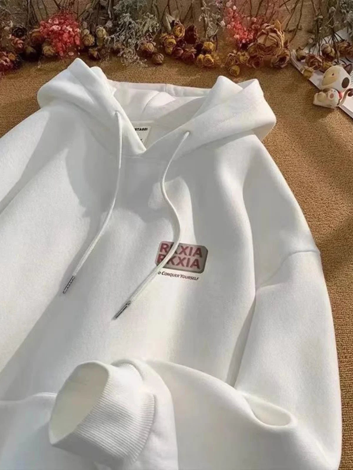 American hoodie men's hooded autumn 2025 new trendy loose couple jacket