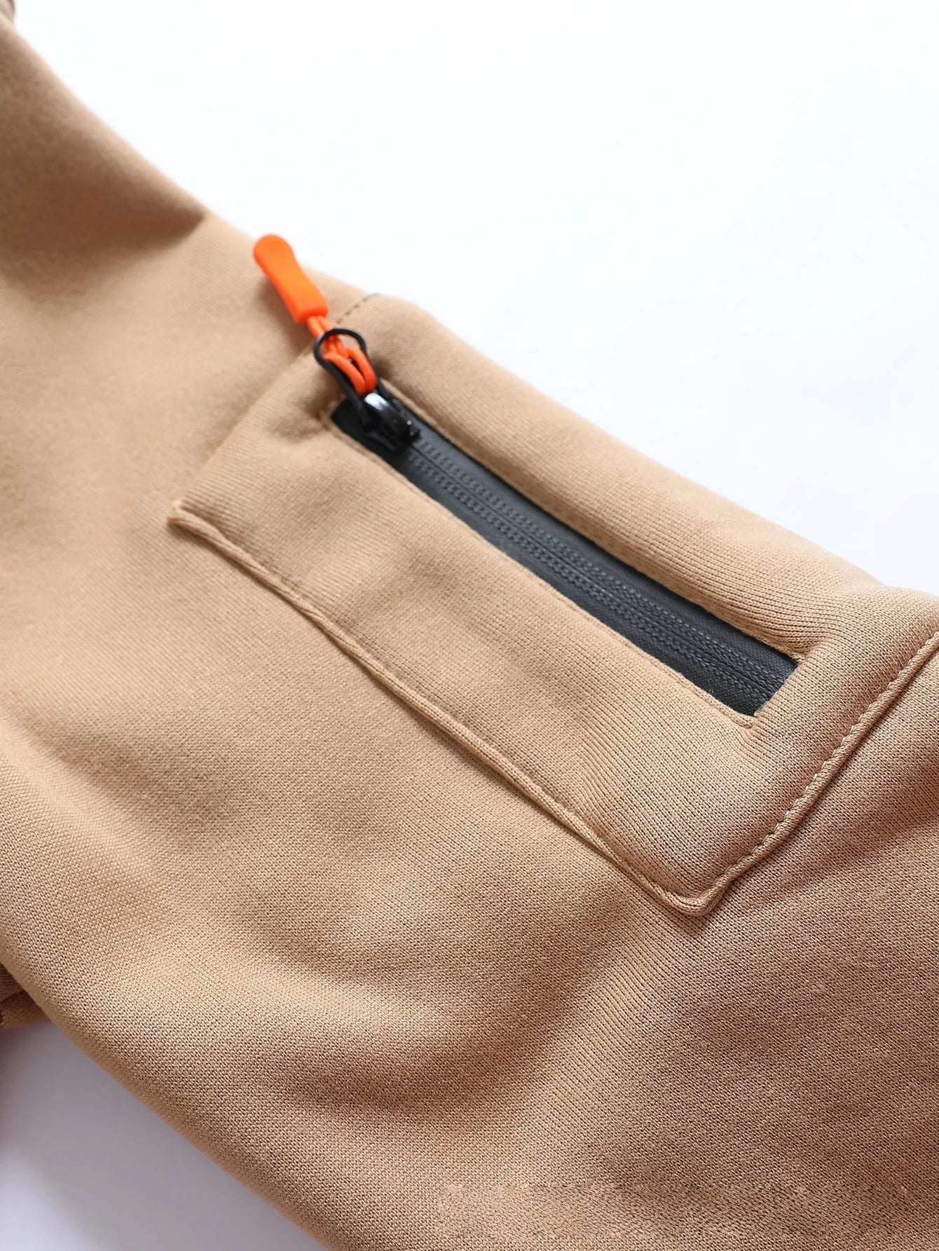 Men's Fashion Hoodie 2025 Spring Autumn Casual Sporty Style Trendy Embossed Design with Pocket Versatile Hooded Sweatshirt