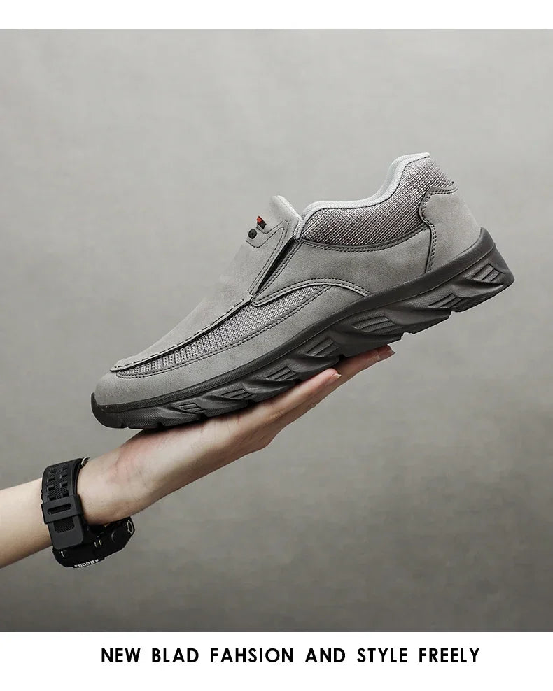 Walking Shoes for Men Loafers Sneakers New Fashion Handmade Retro Leisure Loafers Shoes Zapatos Casuales Hombres Men Shoes