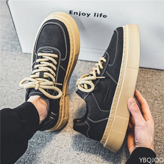 Men's shoes spring summer new styles men's niche design youth versatile casual shoes sports trendy shoes board shoes