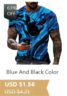 Summer Quick Dry Breathable Men's T Shirt Outdoor Run Fitness Sports Short Sleeve Tees Casual O-neck Oversized T-shirt Daily Top