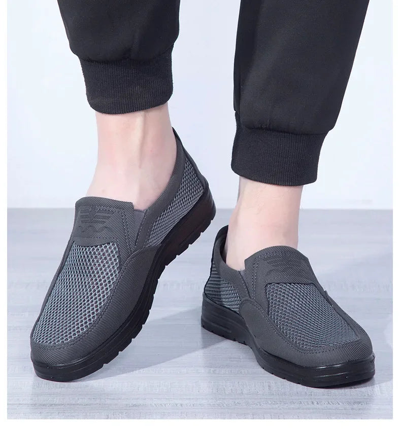 2025 Summer Sports Shoes Men's Fashionable Walking Shoes Breathable Men's Loafers Zapatillas Hombre Men's Casual Shoes