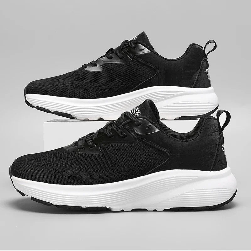 Shoes for Men Breathable Wear Resistant Athletic Training Sneakers White Sports Shoes Tennis Men's Running Walking Travel Shoes