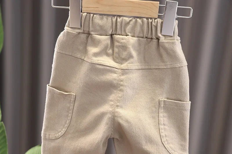 New Spring Autumn Baby Boys Clothes Suit Children Casual Plaid Shirt Vest Pants 3Pcs/Sets Toddler Cotton Costume Kids Tracksuits