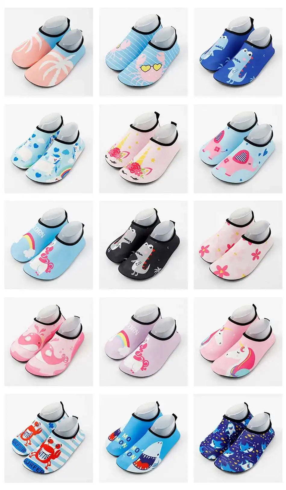 Kids Shoes Baby Outdoor Barefoot Beach Shoes Boys Girls Swim Quick-Dry Slip on Flats Children Water Sport Socks Slipper