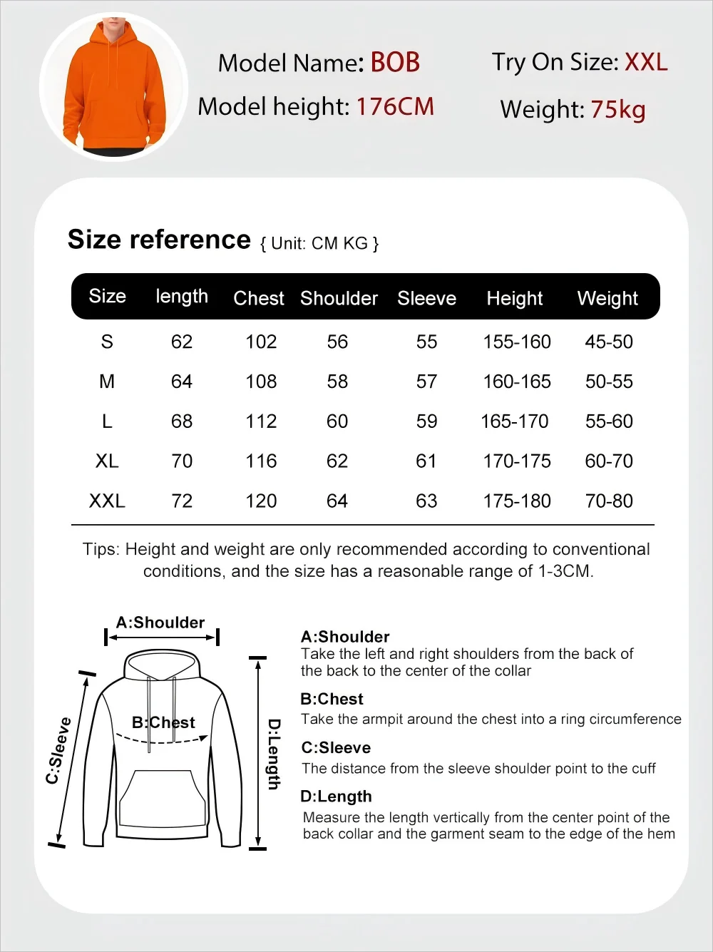 Hoody Men Trendy Madrid Spain Flag Printed Pocket Hoodie All-Match Fleece Comfortable Clothes Autumn Fashions Streetwear