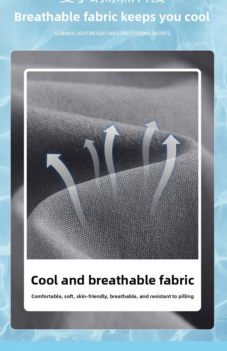 Ice Silk Men's Summer Thin Qui Dry Sports Loose Fit Breathable Long Pants Casual Trousers Youth Active Sle Basic Color