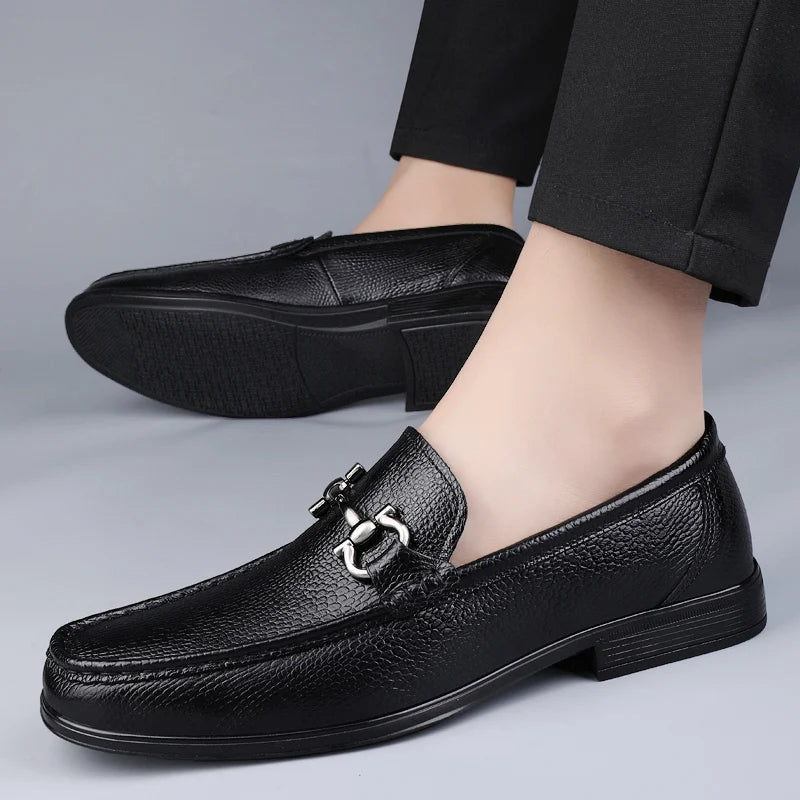 British Style Men's Casual Loafers Fashionable Retro Slip-On Driving Shoes Spring Summer Korean Version Bean Bean Shoes for Men