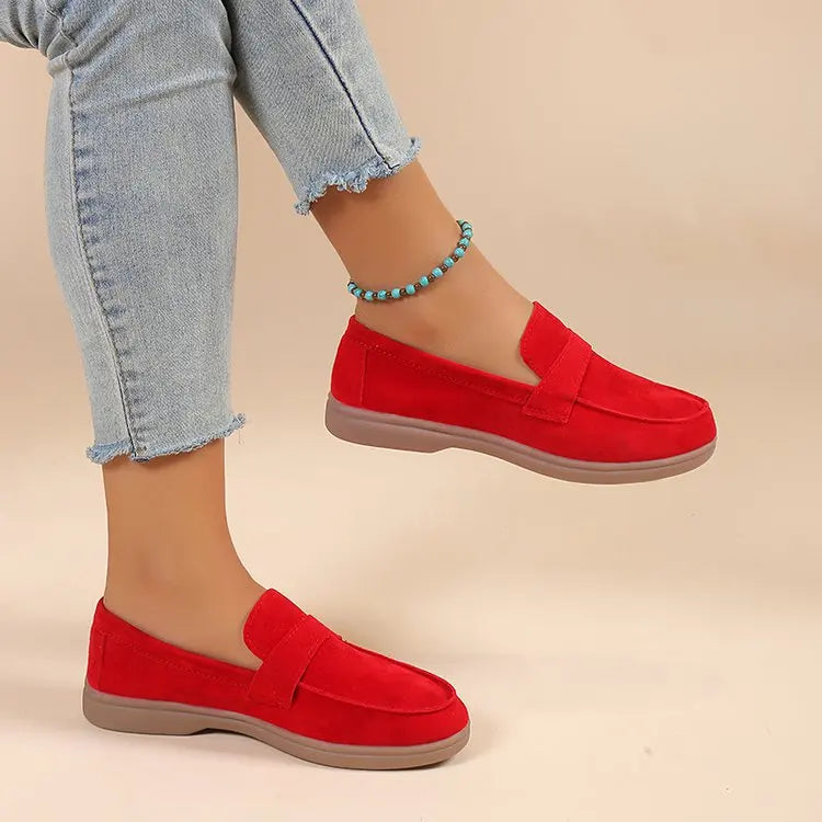 Women Work Shoes Comfortable for Work Autumn Fashion Women Casual Flat Shoes Plus Size 35-43 Non-slip Platform Zapatos De Mujer