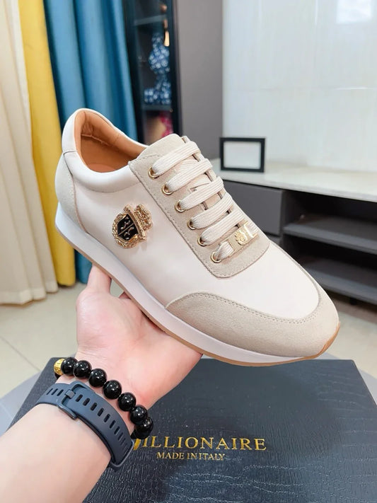 BILLIONAIRE BLLIYOSS Shoes for men Sports Shoes 2025 New Fashion Comfort High Quality Outdoors European Big size 38-45 Old Money