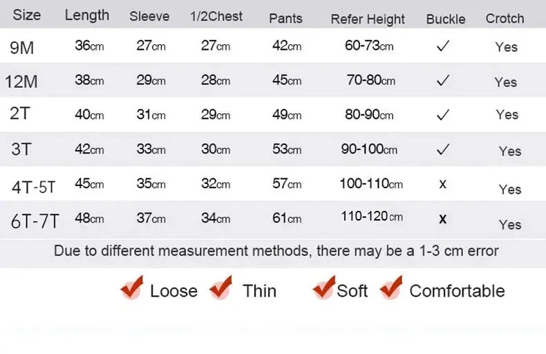 Children Sets Cotton Kids Clothes Long/Short Sleeve Home  Sleepwear Children's Clothing Boy Girl Autumn winter Tops Pants Suits