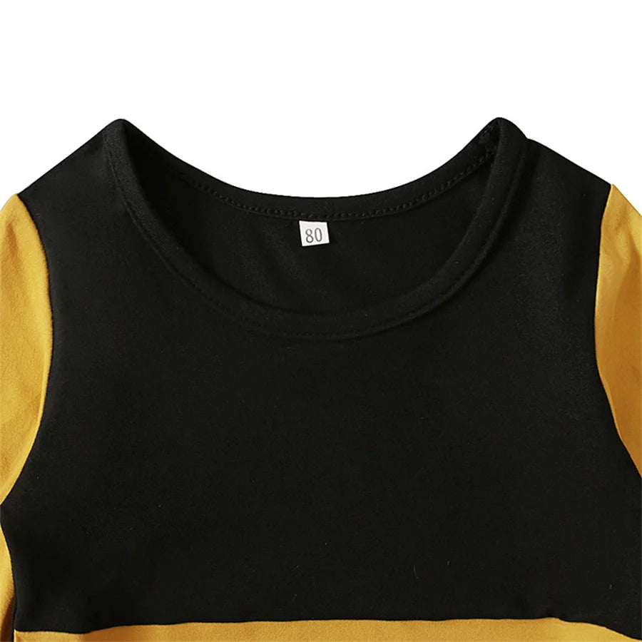 Patchwork Muslim Children 2 Pcs Prayer Dress Girls Hijab Abaya Ramadan Sets Arab Kids Headscarf Long Robe Islamic Kaftan Gown