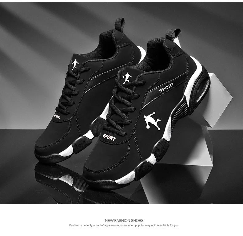 Men's Sneakers 2025 New Men Shoes Outdoor Waterproof Sneakers Non Slip Comfortable Walking Black Sports Shoes for Men