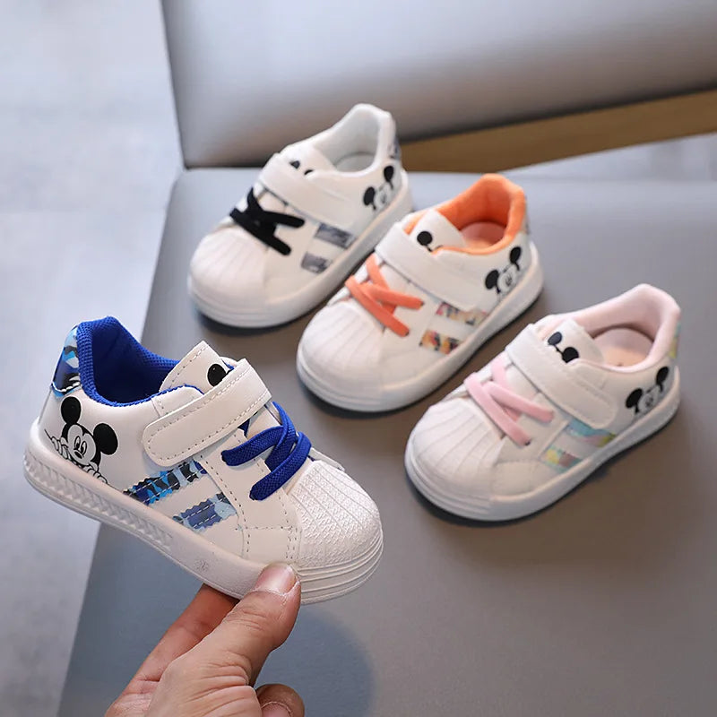 Children's Shoes Fashionable Casual Sports Shoes Boys And Girls' Shoes Small White Shoes Soft Soled Children's Shoes