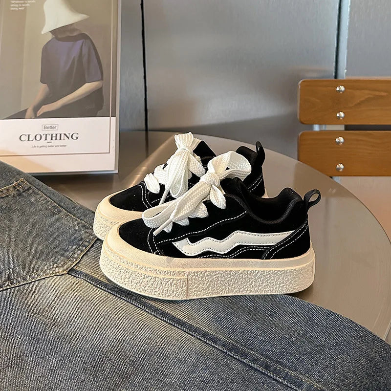 Kids Sneakers Fashion Round Toe Comfortable Fashion Non-slip Sports Shoes for Toddlers Children Soft Soled Casual Versatile Shoe