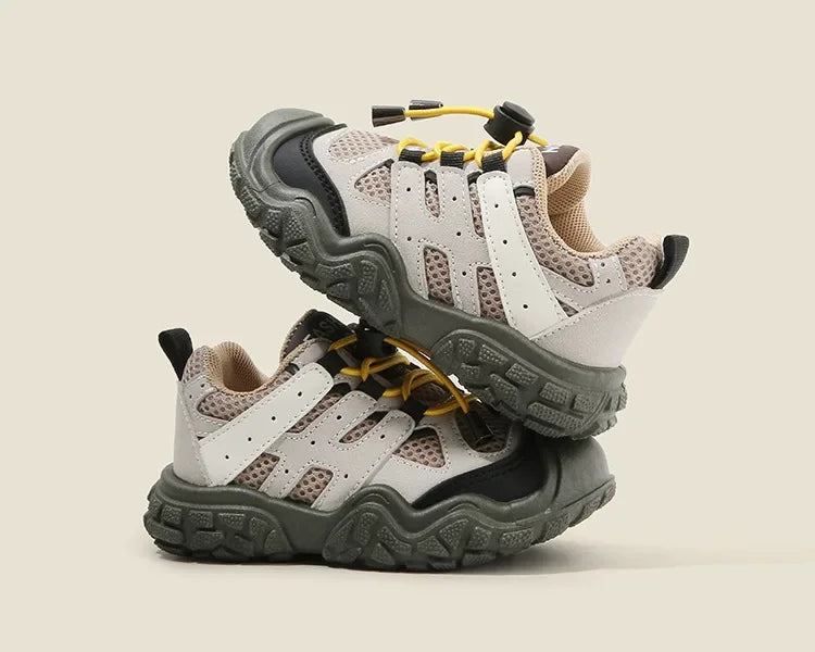 Kids Casual Footwear Boy Girl Outdoor Lightweight Running Sports Shoes Crash Resistant Toe Baby Infant Toddler Children Sneakers