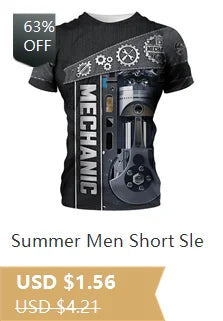 Summer Quick Dry Breathable Men's T Shirt Outdoor Run Fitness Sports Short Sleeve Tees Casual O-neck Oversized T-shirt Daily Top