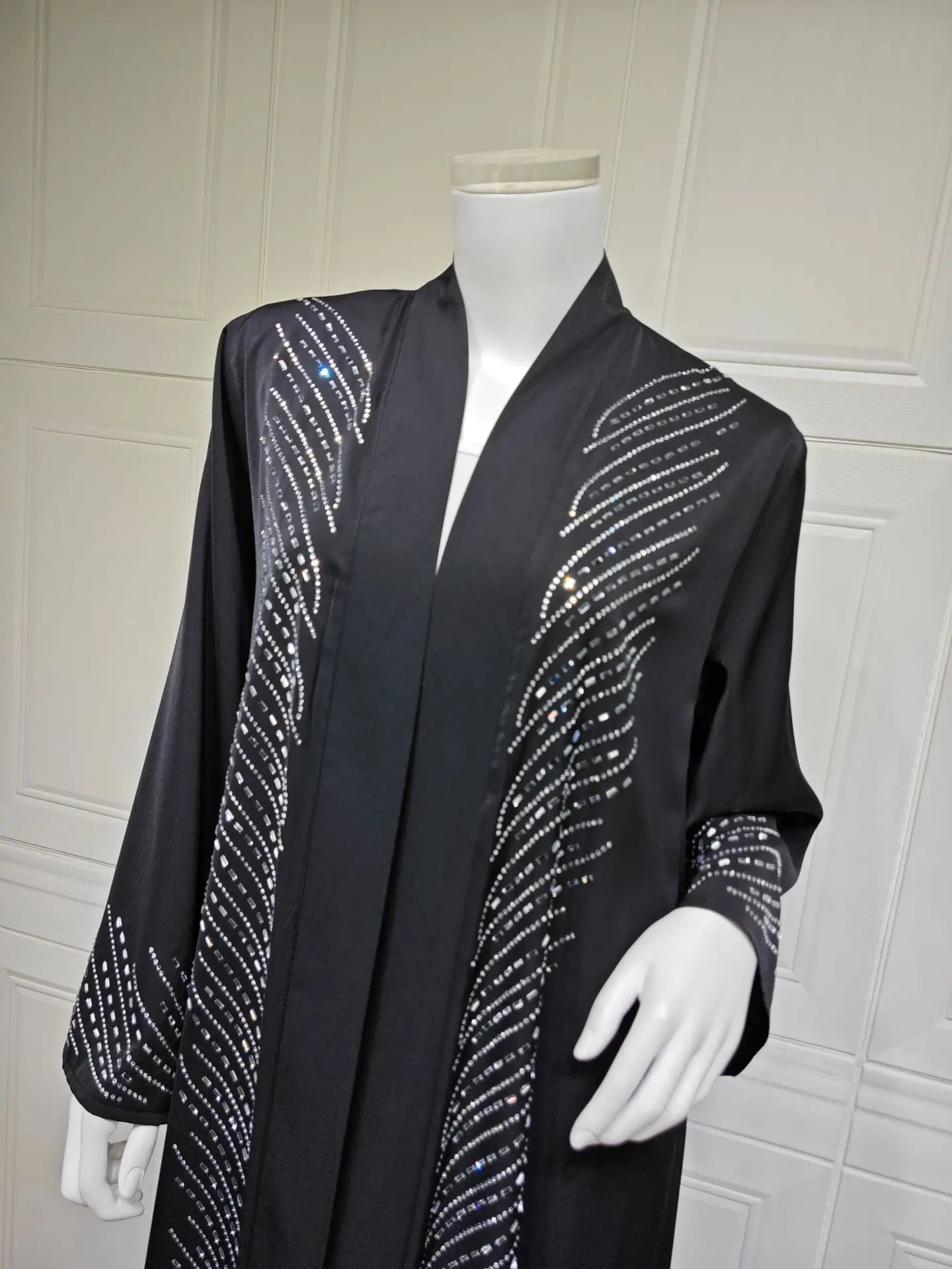 Eid Djellaba Modest Muslim Dress Women Dubai Abaya Kimono Cardigan Islam Clothing Kebaya Jalabiya Kaftan Femme Musulmane Vestido