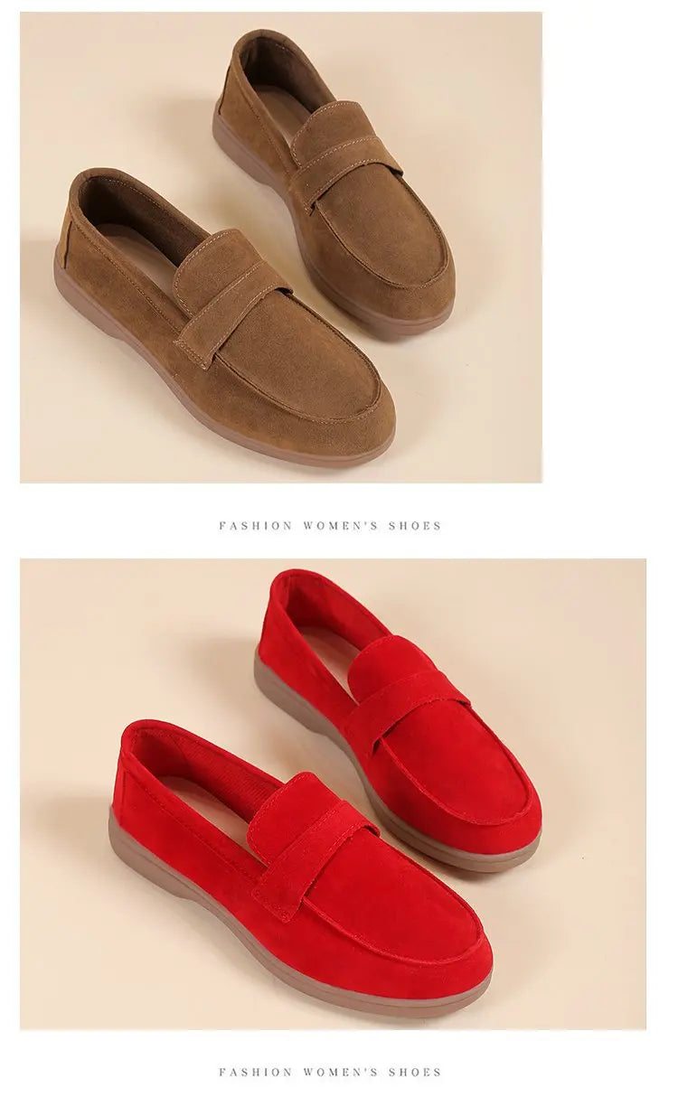 Women Work Shoes Comfortable for Work Autumn Fashion Women Casual Flat Shoes Plus Size 35-43 Non-slip Platform Zapatos De Mujer