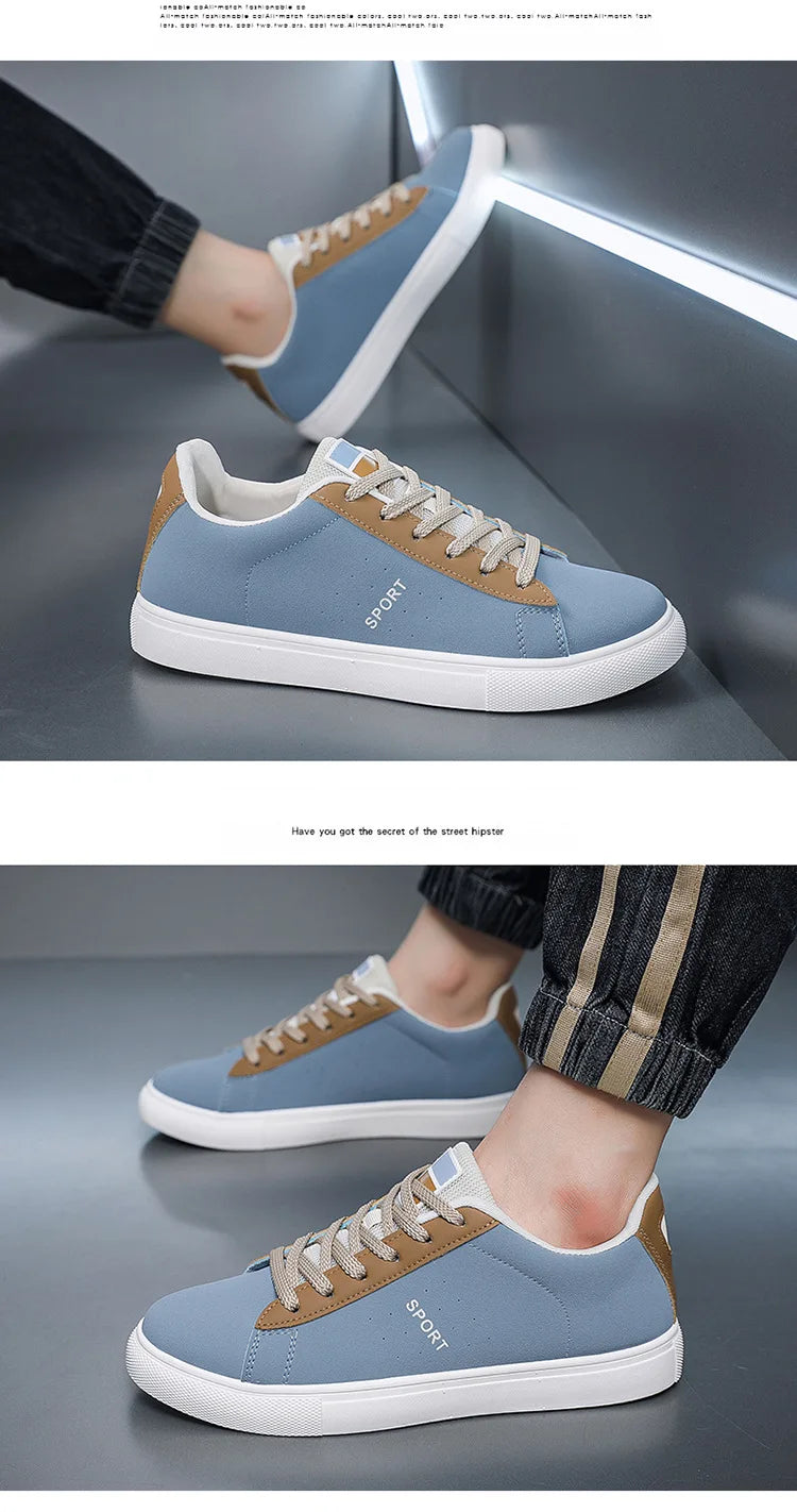 2025 New Shoes for Men Light Comfortable Male Sneakers Fashion Men's Casual Shoes Breathable Men's Flats Zapatos Para Hombre