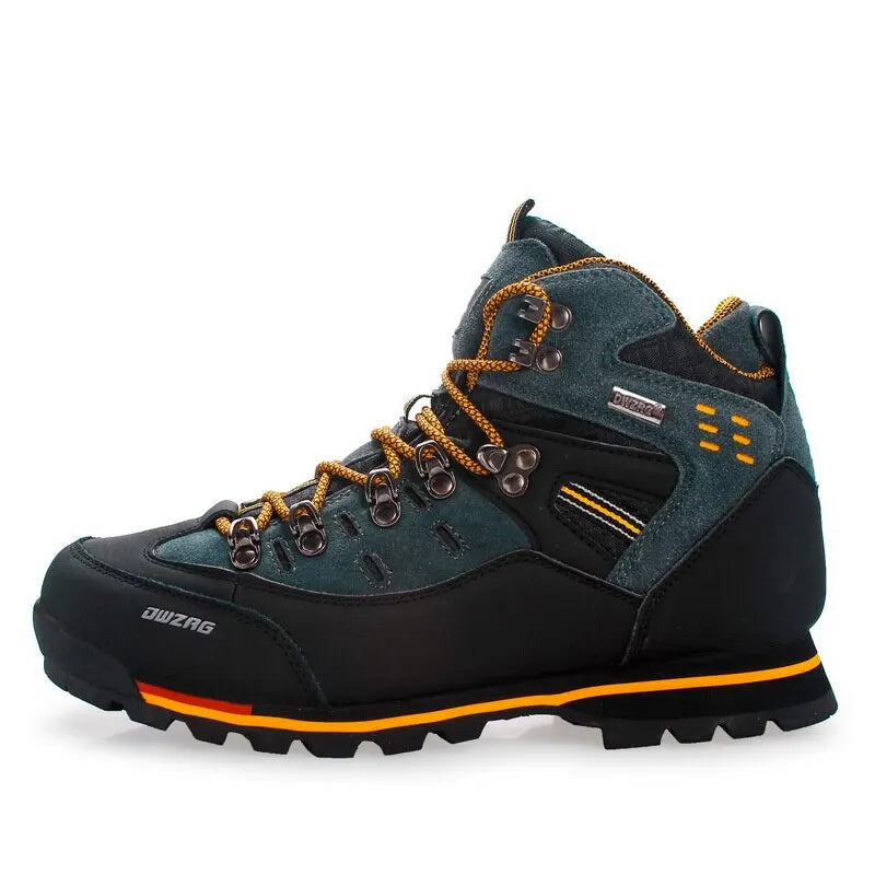 Men's Hiking Shoes, Outdoor Hiking Sports Shoes, High-quality, Fashionable and Casual Snow Boots for Men, Camping and Travel