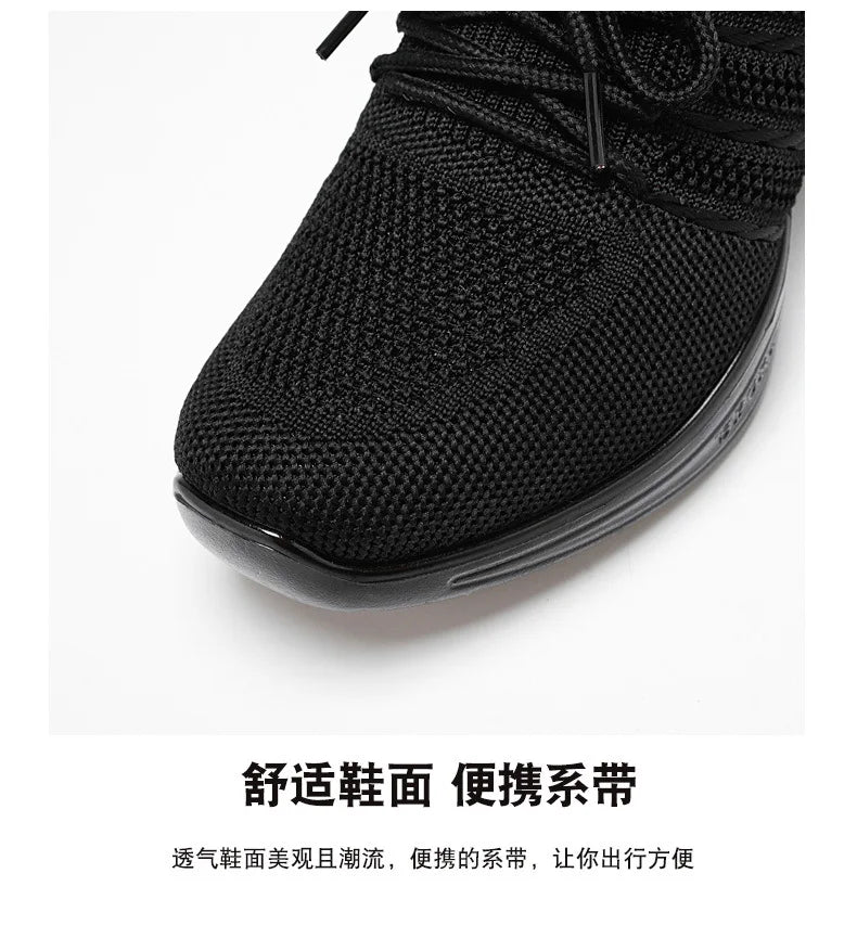 Dance Shoes for Women Stylish Dance Sneakers with Thick Soles Lightweight Fashion Walking Shoes Height Increasing Lady Flats