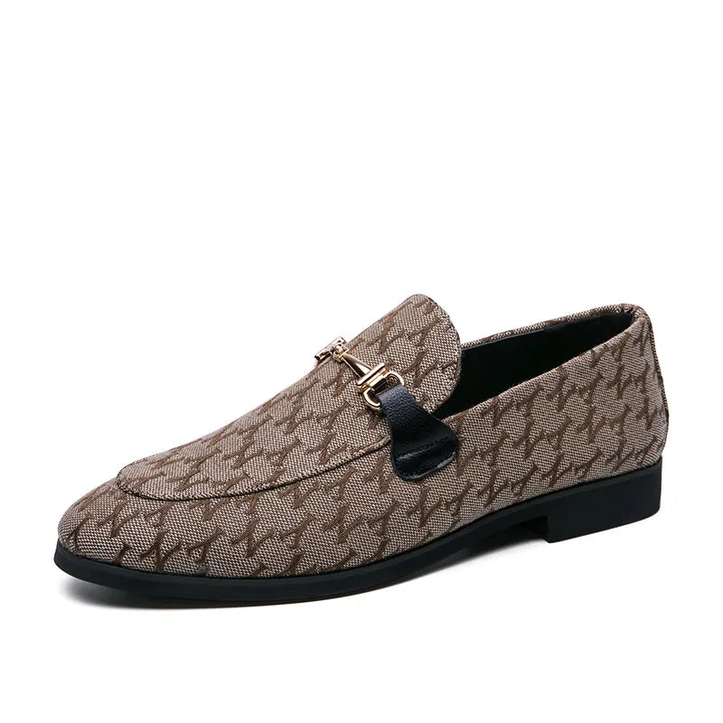 2025 Classic Luxury Man Moccasin Shoes Fashion Designer Men Loafers Comfortable Flat Shoes Slip On Casual Dress Shoes For Men