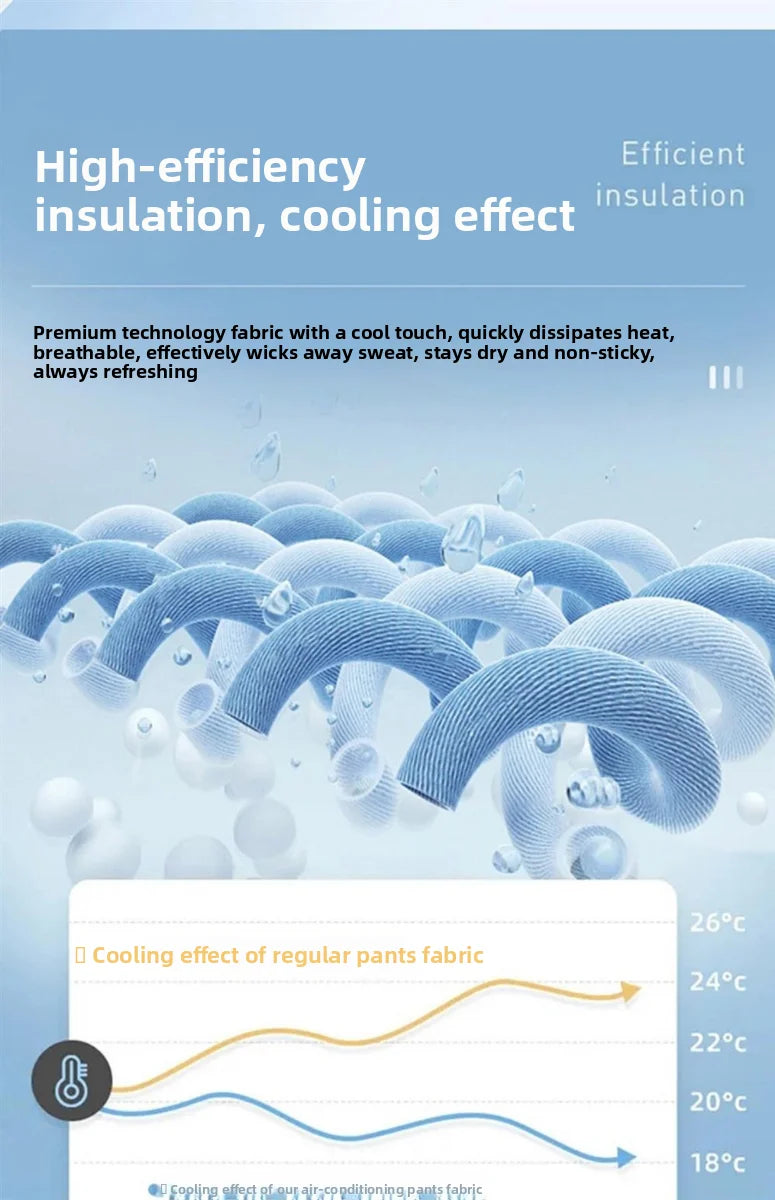 Ice Silk Men's Summer Thin Qui Dry Sports Loose Fit Breathable Long Pants Casual Trousers Youth Active Sle Basic Color