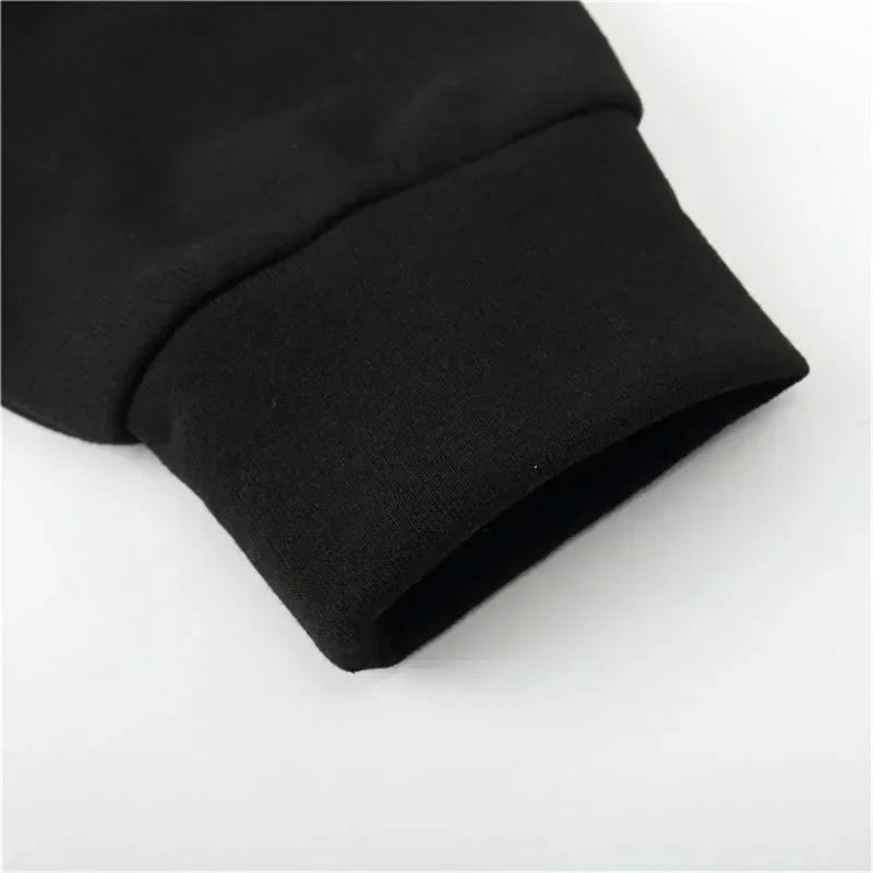 Hoodie Casual Pullover Pocket Geometric Pattern Knit Fabric Slight Stretch Regular Fit Hooded Collar Fashion Sports Sweatshirt