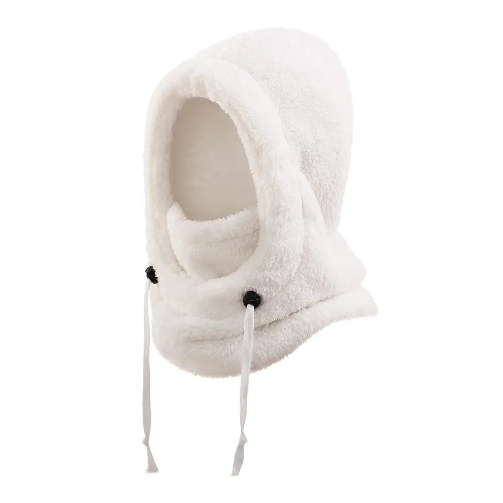 Unisex Plush Balaclava Hats Windproof Warm Ear Protection Cap Children's Hats