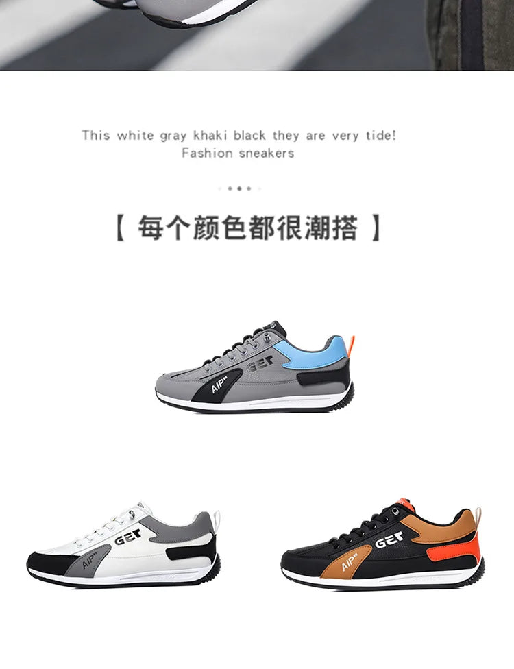 2025 New spring and autumn style fashionable, sporty and versatile casual shoes, classic and trendy anti-slip board shoes