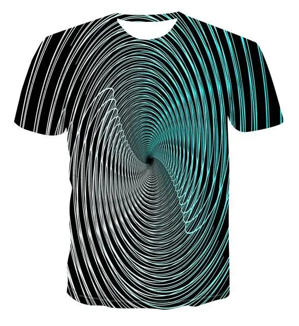 2022 New Summer Men's 3d T-shirt Casual Short-sleeved O-neck Fashion Funny Printing T-shirt Men and Women T-shirt High-quality